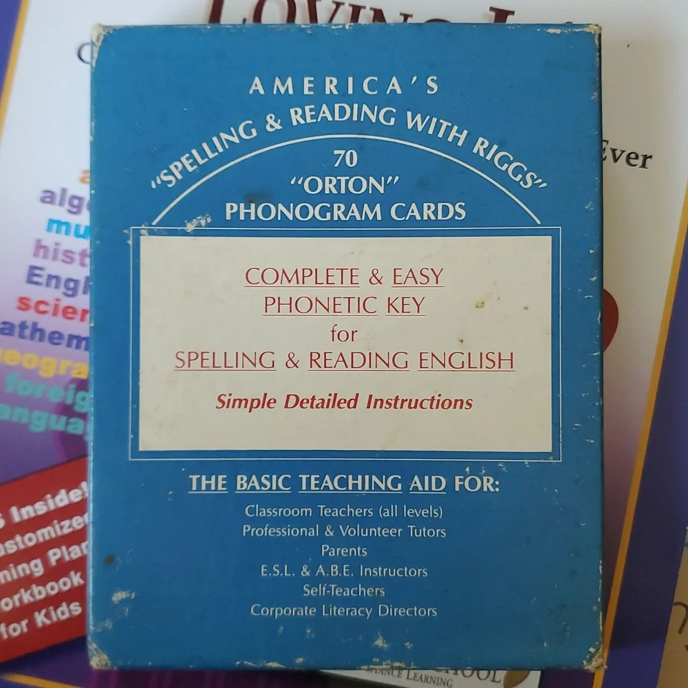 Phonogram Cards Set Abeka Phonics/Vintage Riggs Cards - Picture 2 of 6